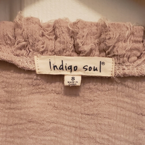 Indigo Soul textured top - Picture 3 of 3